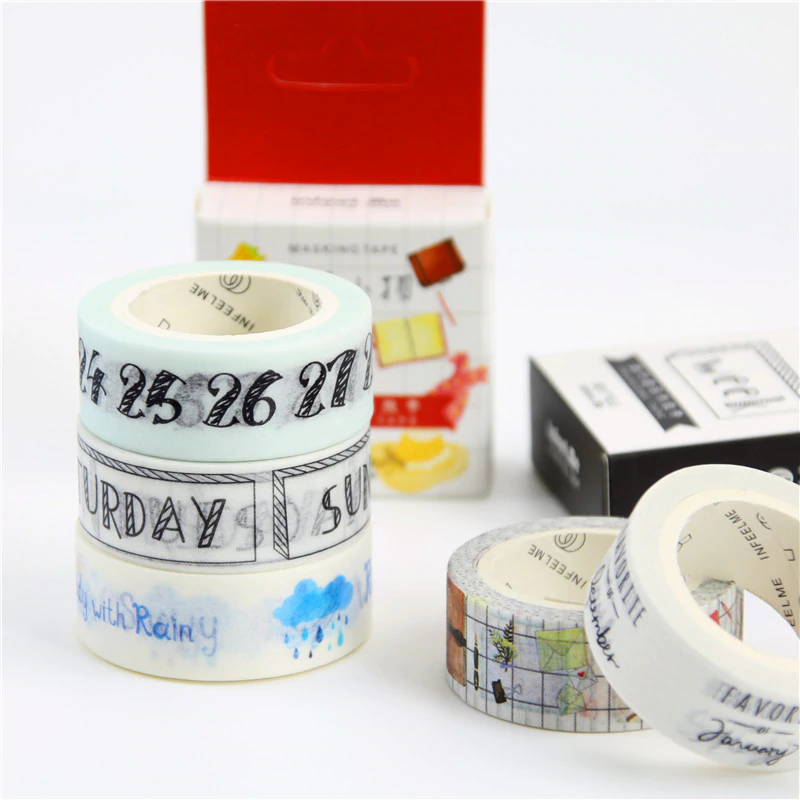 Pink Grid Washi Tape