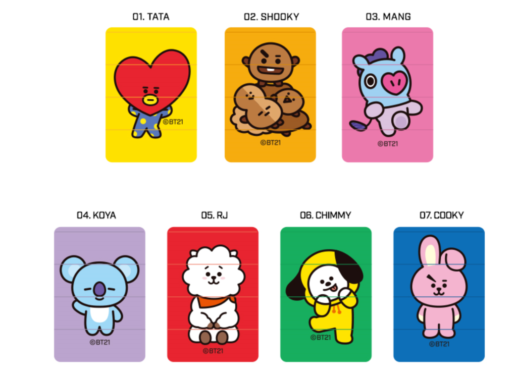 BT21 OFFICIAL STAMP