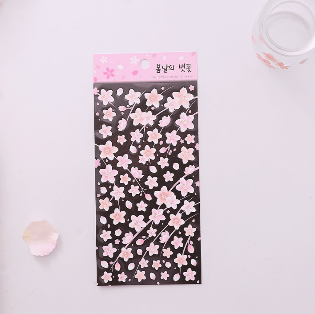 Sakura Cherry Blossom Stickers - In Full Bloom