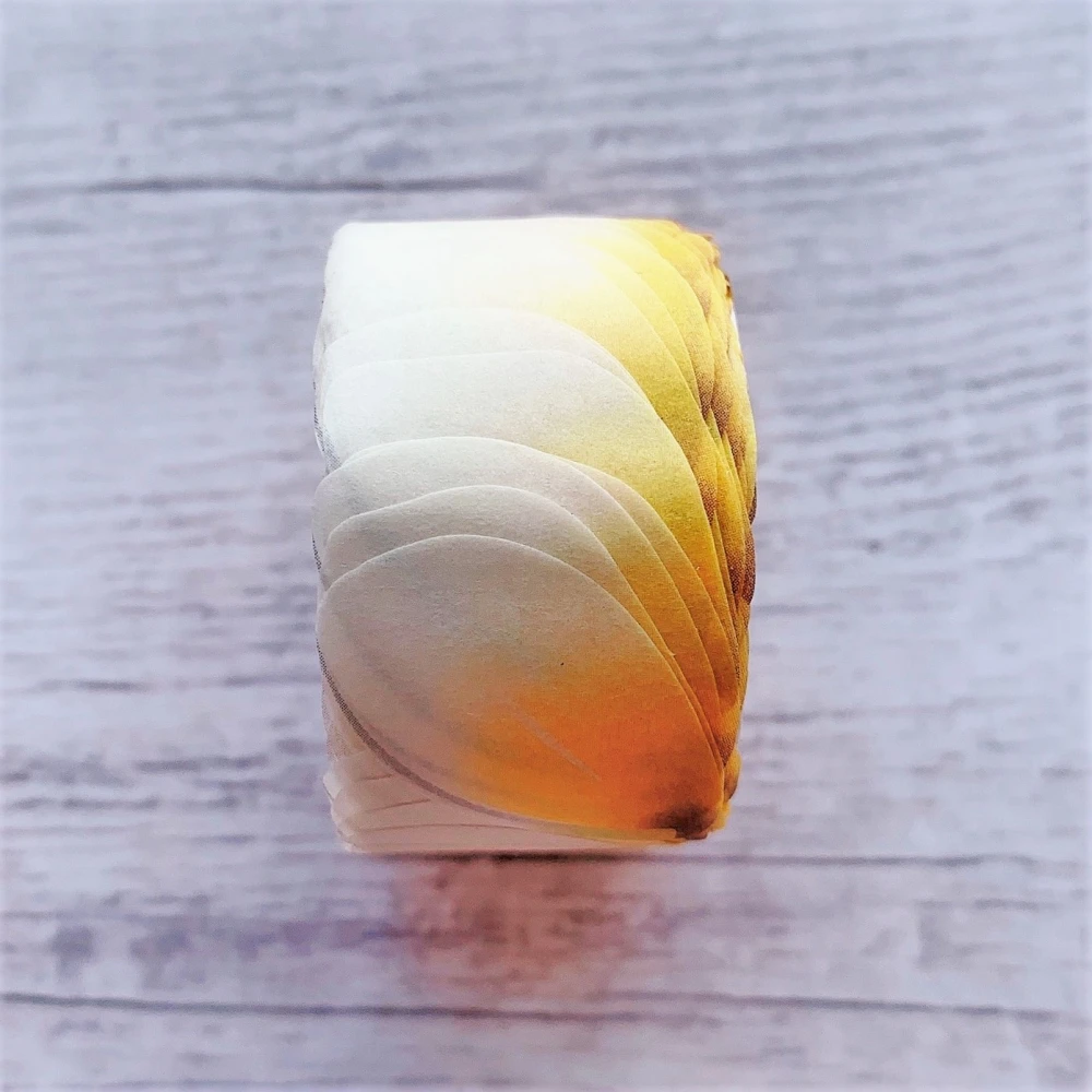 Purple Picturesque Washi Flower Petal