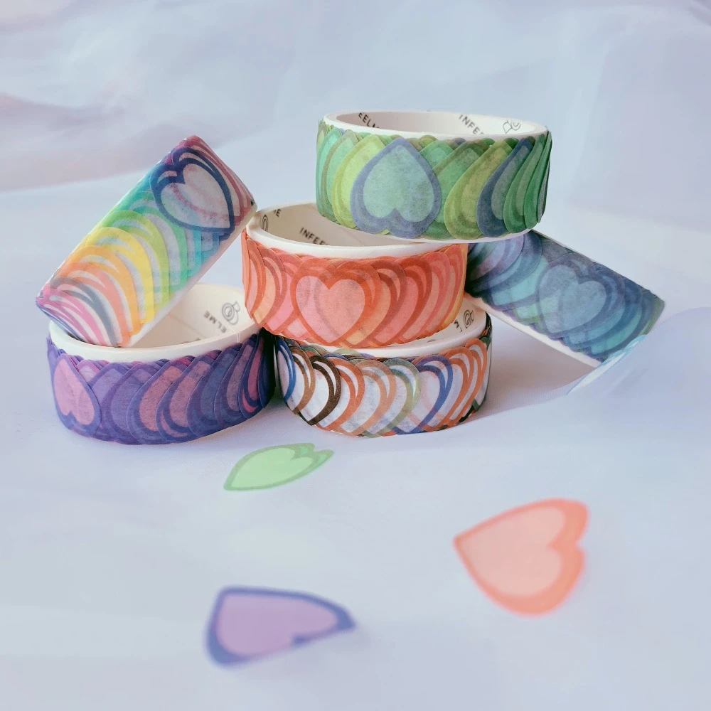 Heart to Heart Washi Tape Petals