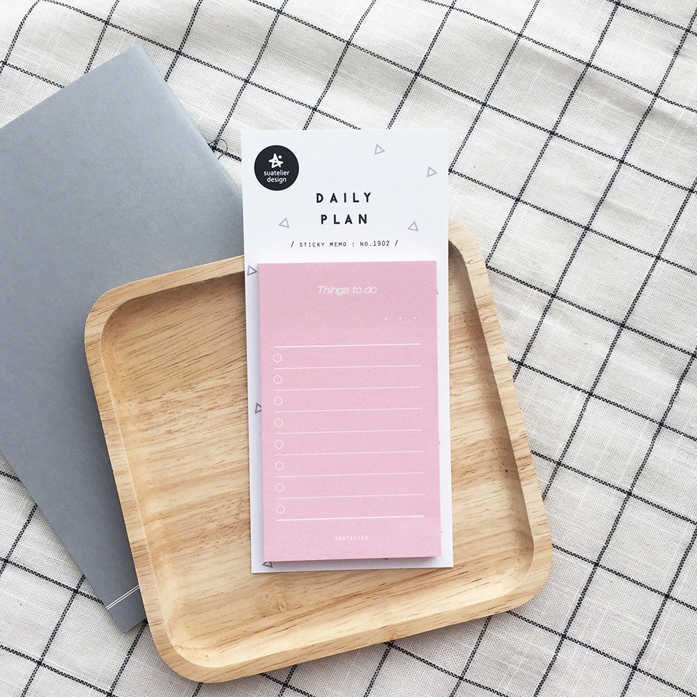 Suatelier no 1902 - Daily Plan 02