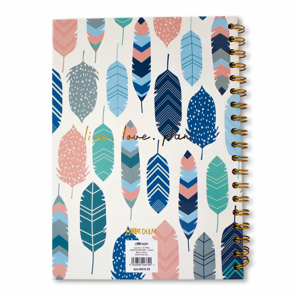 Feathers Hardcover Notebook (B5)