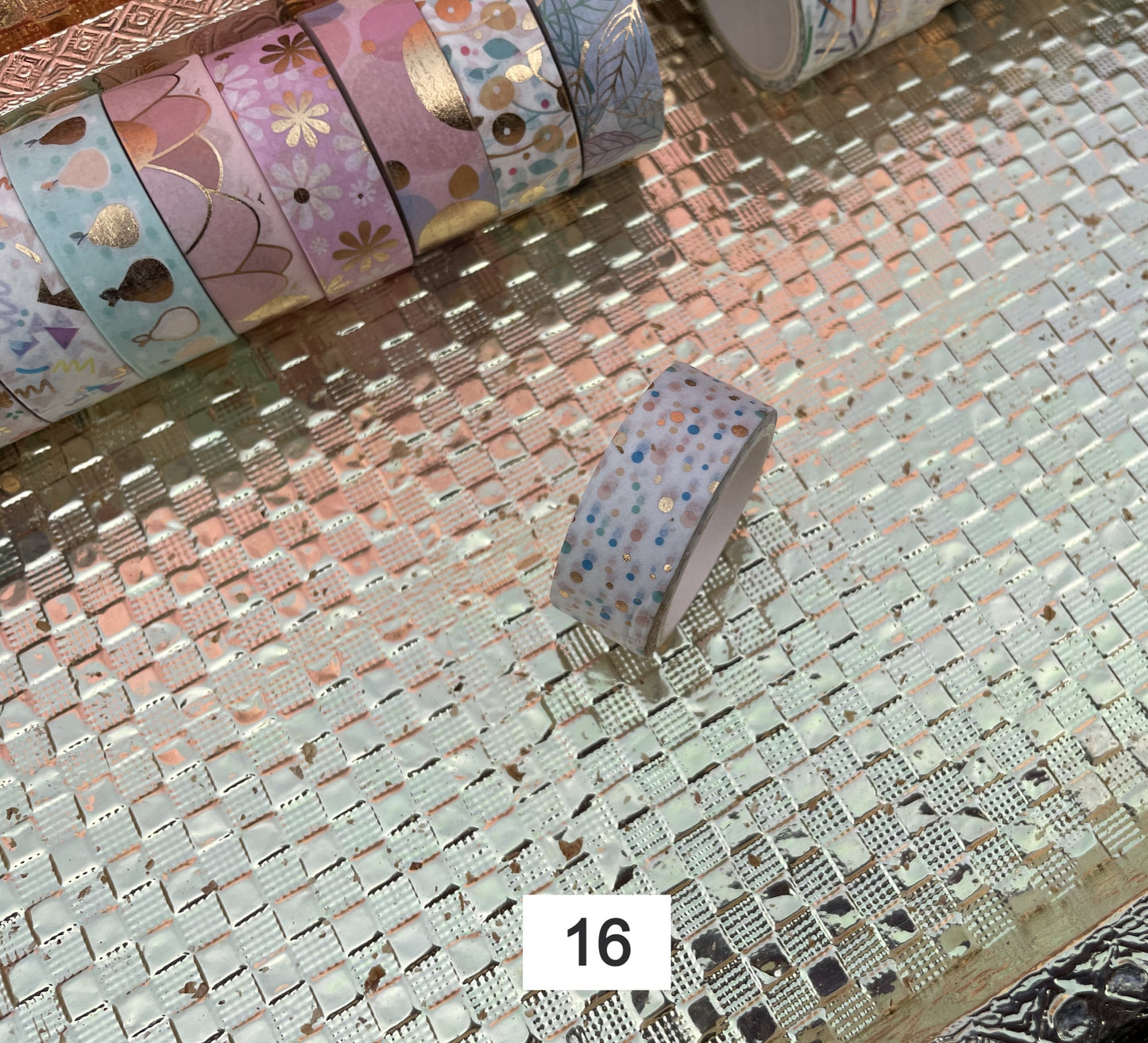 Foiled Washi Tape