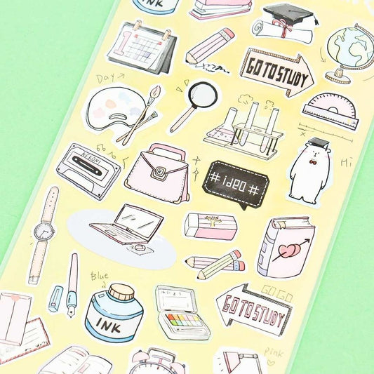 Nekoni Student Life Stickers