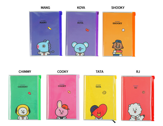 BTS BT21 OFFICIAL PVC COVER PLANNER