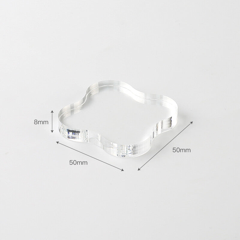 Clear Stamp Acrylic Block