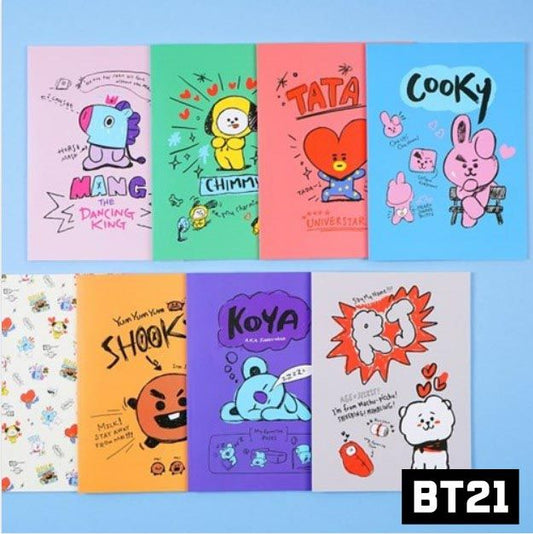 BT21 Spring Notebook