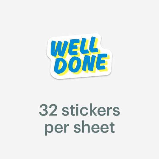 Mossery Stickers- Well Done