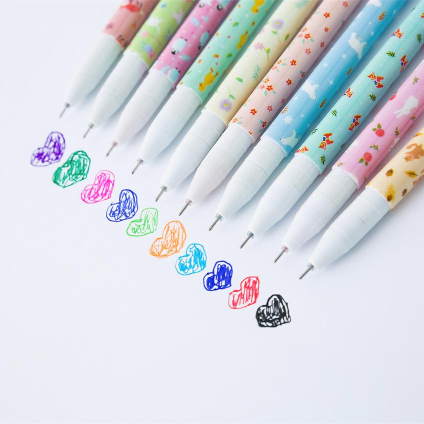 Kawaii Color Gel Pen 10-Pack
