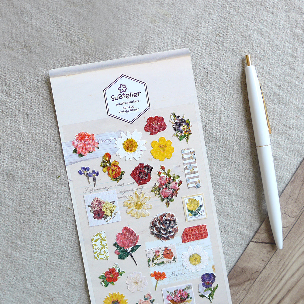 Suatelier no 1045 - Vintage Flower