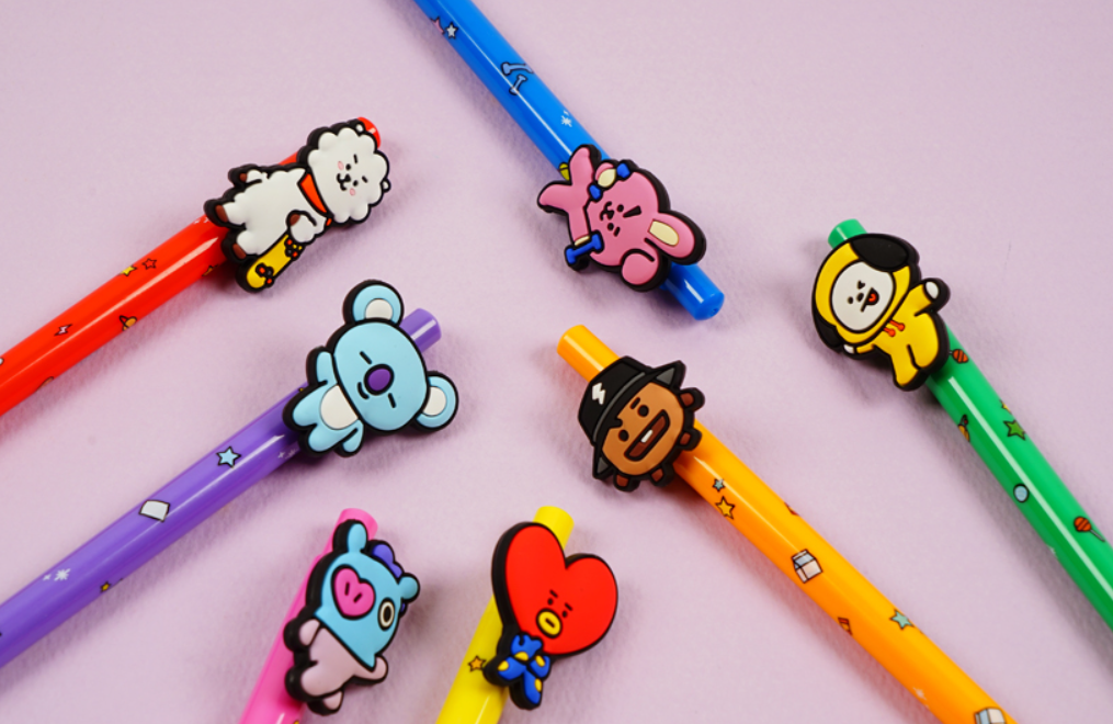 BTS BT21 OFFICIAL FIGURE JELL PEN