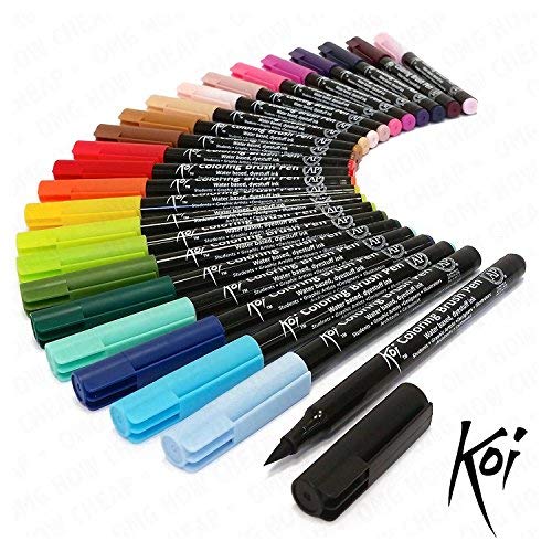 Sakura Koi Coloring Brush Pen (Set of 24)