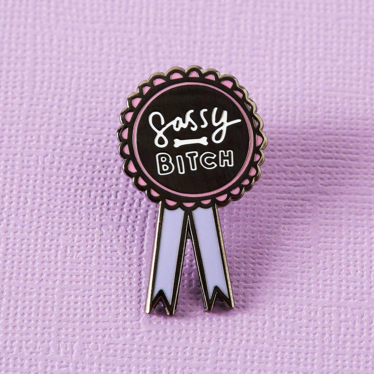 Sassy B Enamel Pin