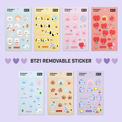 BT21 BABY REMOVABLE STICKER