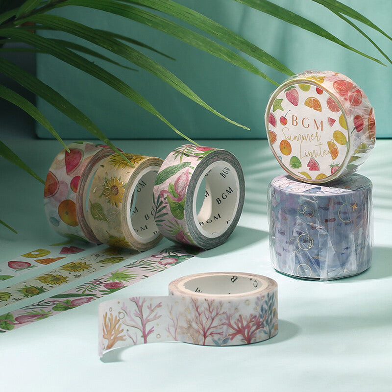 BGM Summer Series Washi Tape