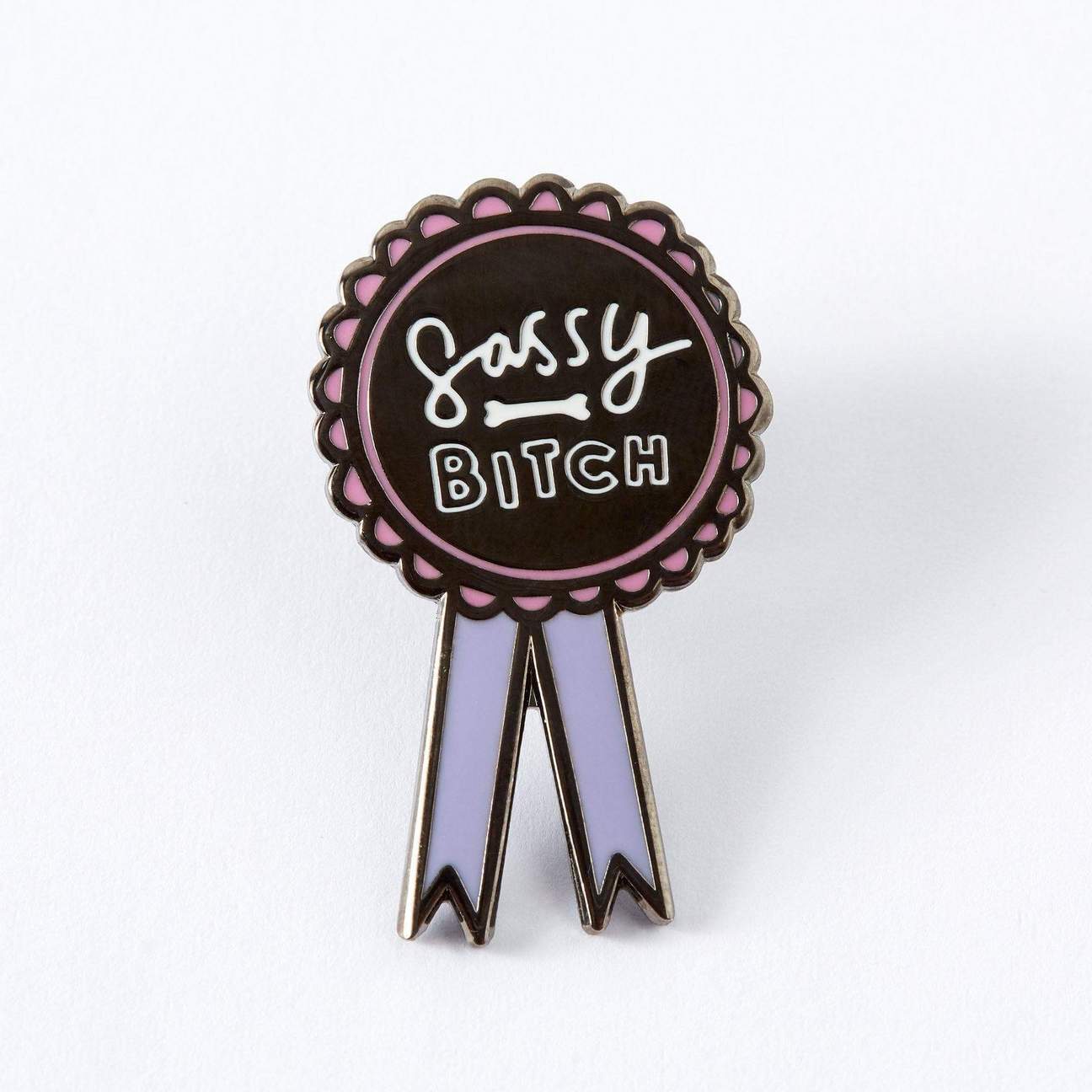 Sassy B Enamel Pin