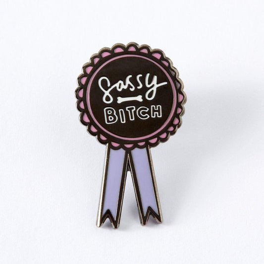 Sassy B Enamel Pin