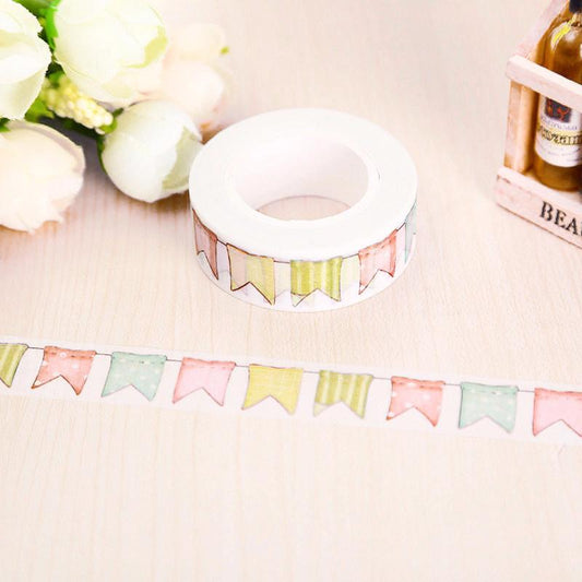Colourful Flags Washi Tape