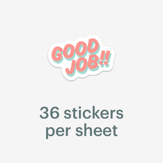 Mossery Stickers- Good Job