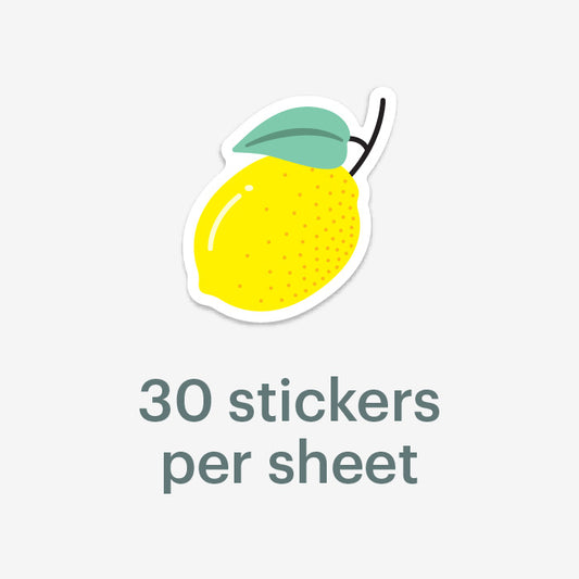 Mossery Stickers- Lemon