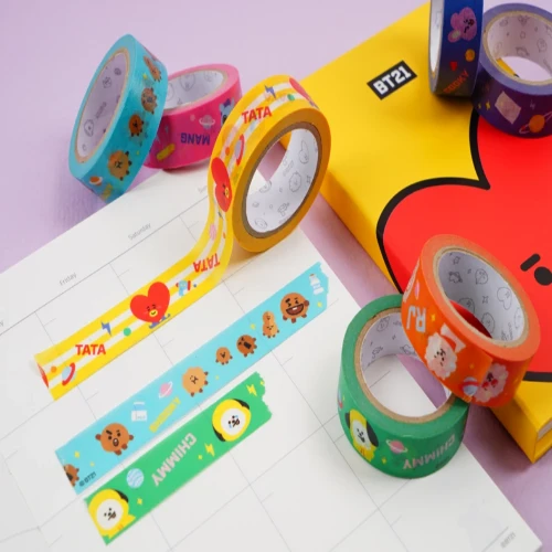 BT21 OFFICIAL WASHI TAPE