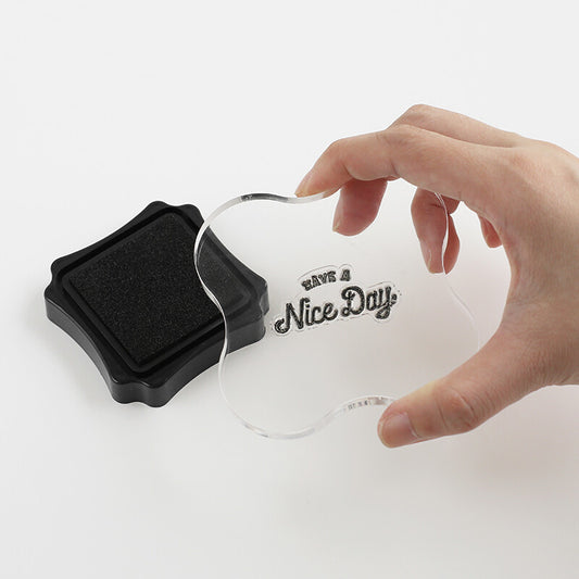 Clear Stamp Acrylic Block