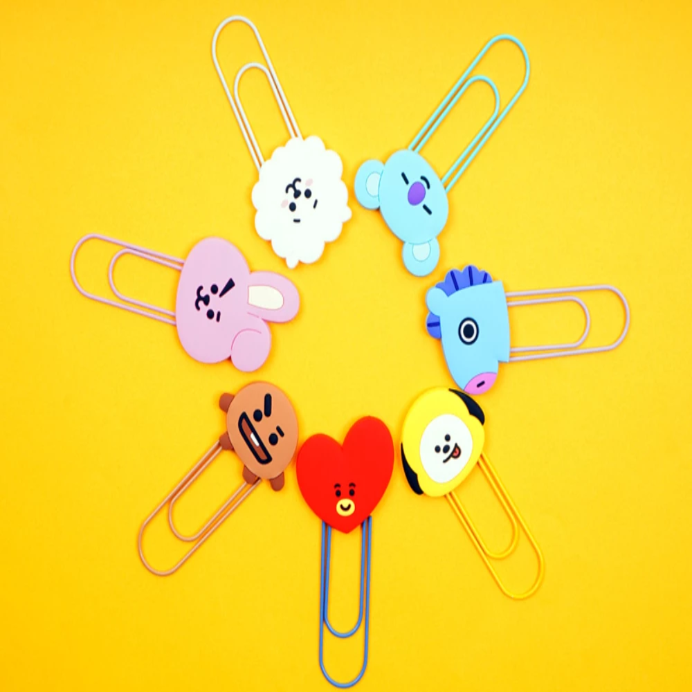 BTS BT21 OFFICIAL BIG CLIP