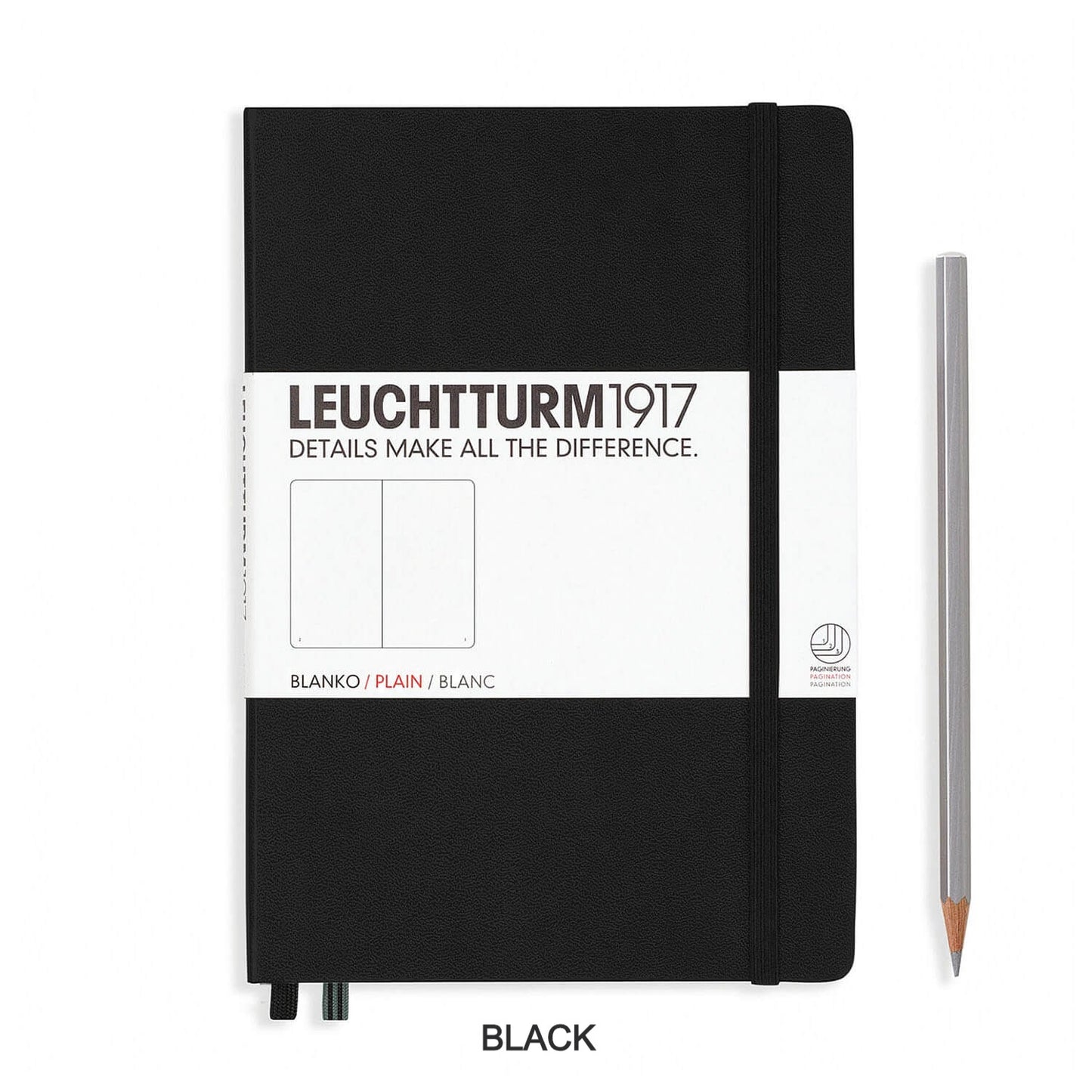 Leuchtturm1917 Notebook A5 Plain Hardcover