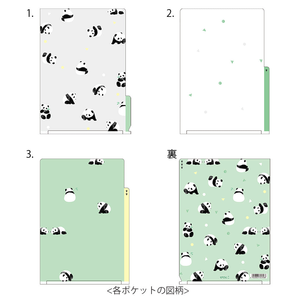 3 Pockets Clear Cover (A6)