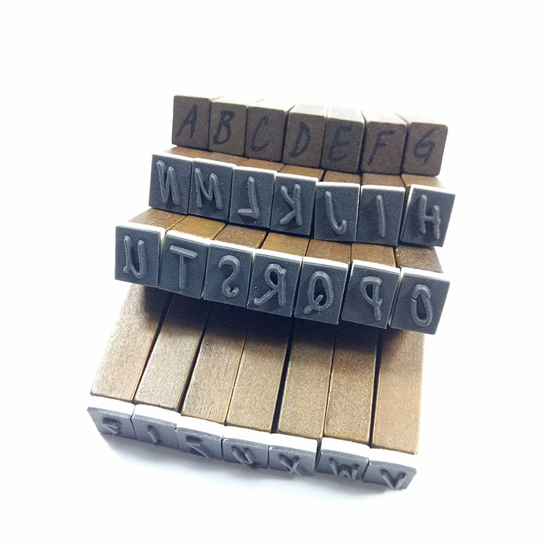 28 Pcs/set Kawaii Handwriting Alphabet Stamp