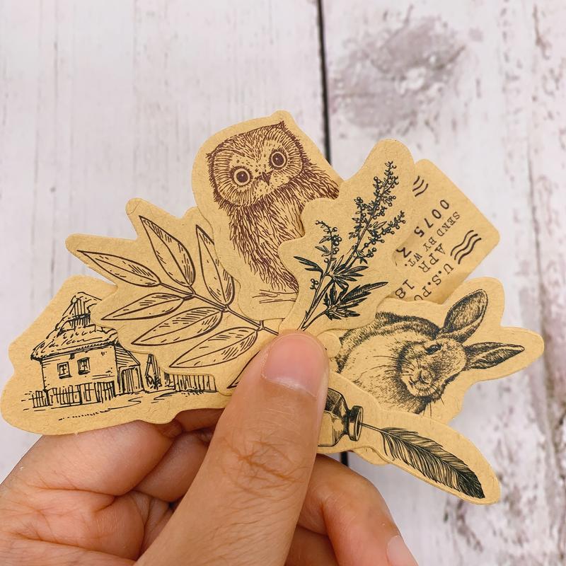 Forest Friends Planner Stickers