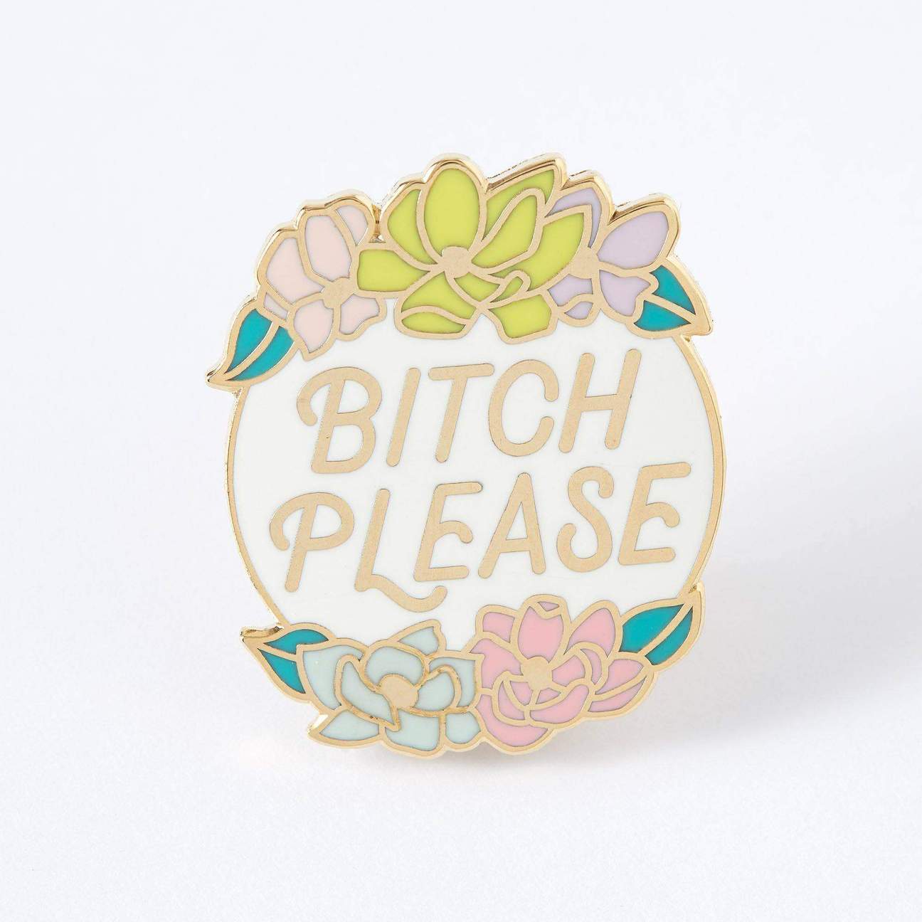 B Please Enamel Pin