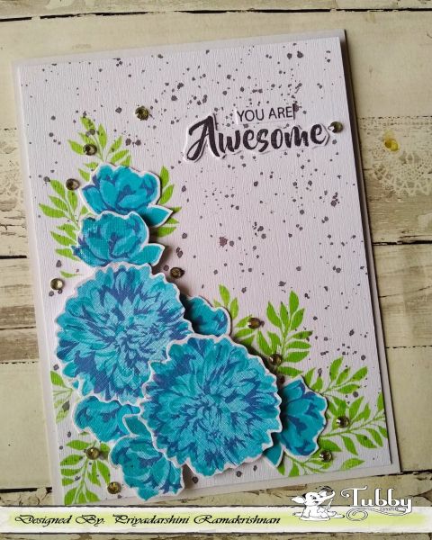 Camelia Layered Flower