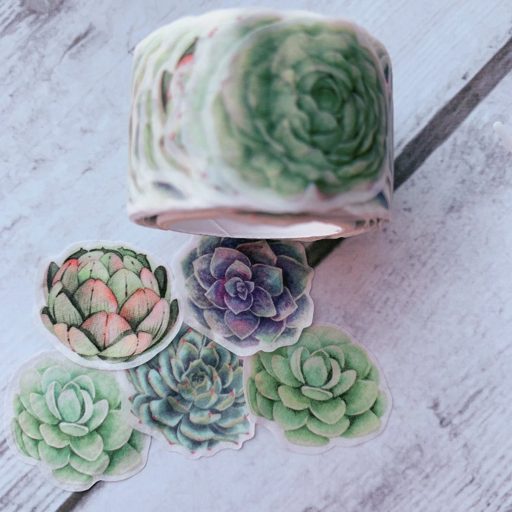 Violet Valentine Washi Flower Petal