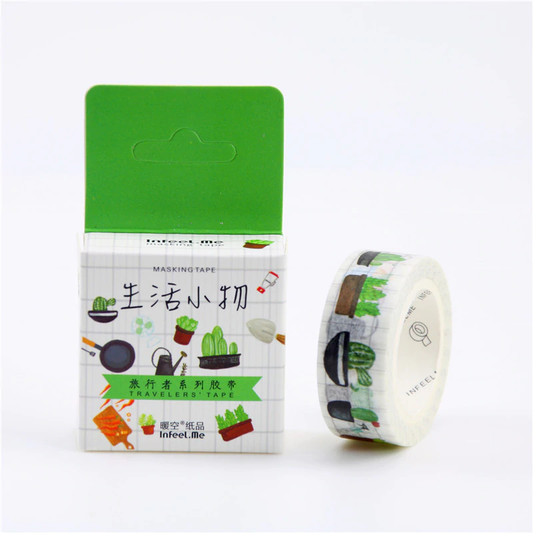 Succulent Washi Tape