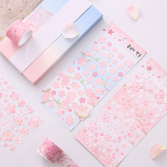 Sakura Cherry Blossom Stickers - In Full Bloom