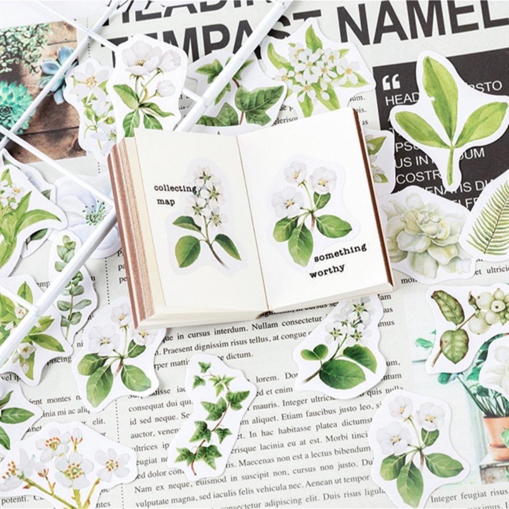 Gardenia Leaf Planner Stickers