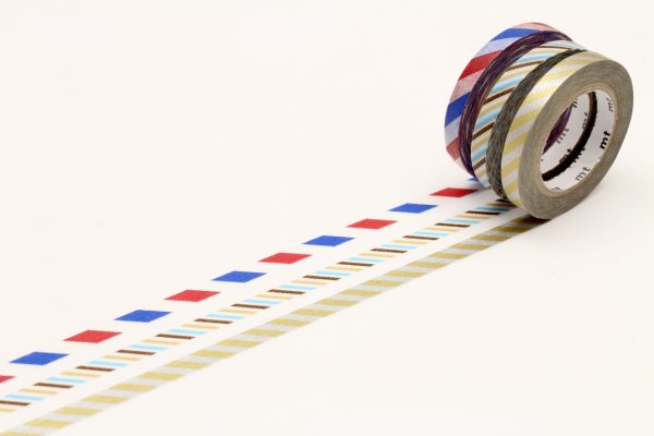 MT Washi Slim Masking Tape (6mm) (Pack of 3)