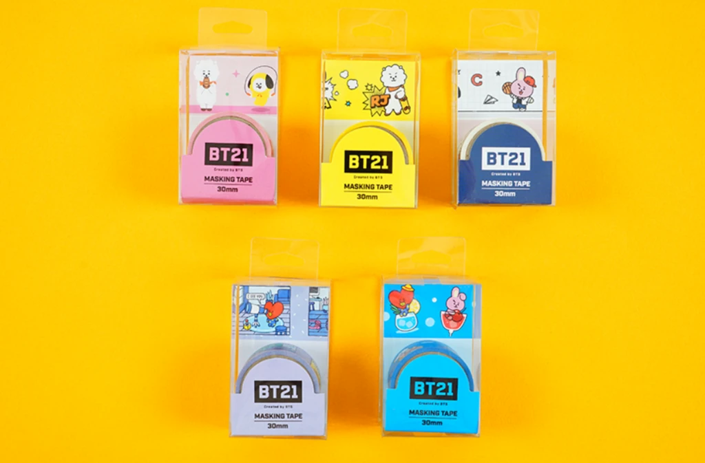 BT21 OFFICIAL WASHI TAPE