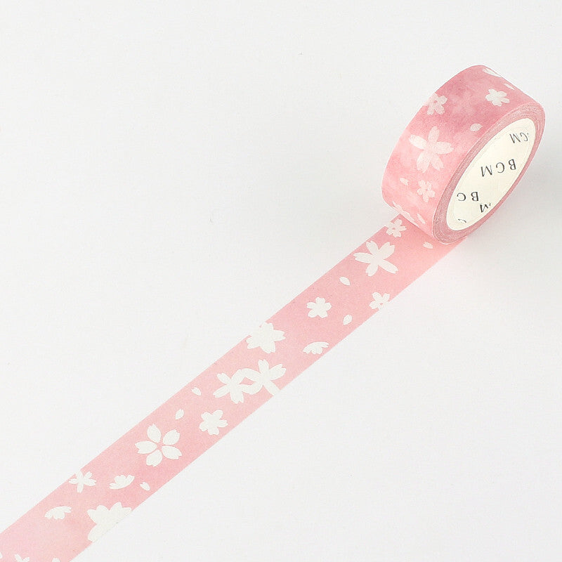 BGM Sakura Snow Washi Tape