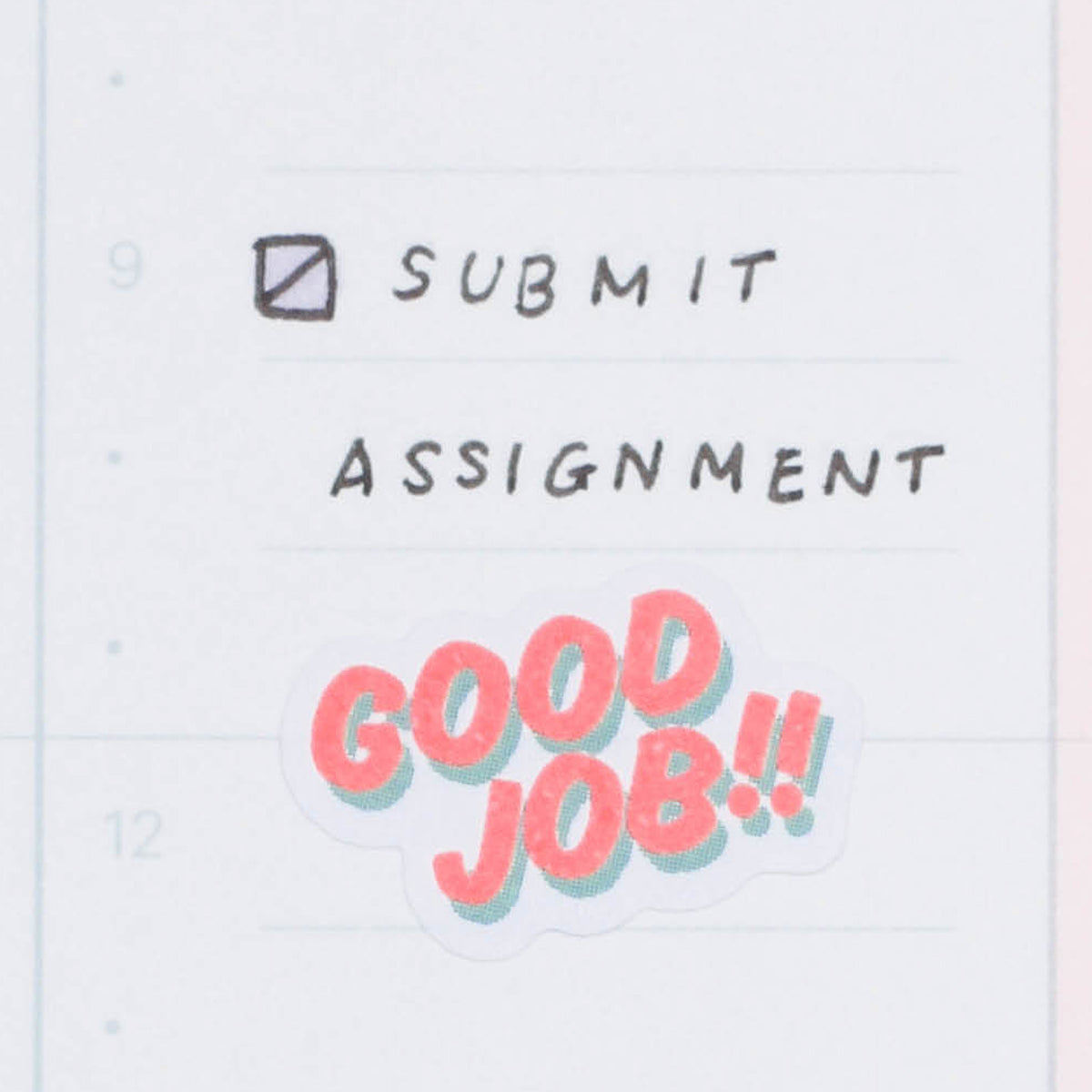 Mossery Stickers: Good Job (STC-006)