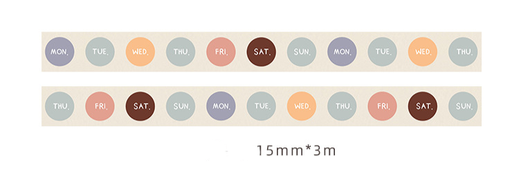 Dot Sticker Washi Tape