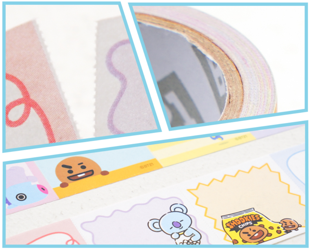 BT21 OFFICIAL STICKY ROLL MEMOPAD