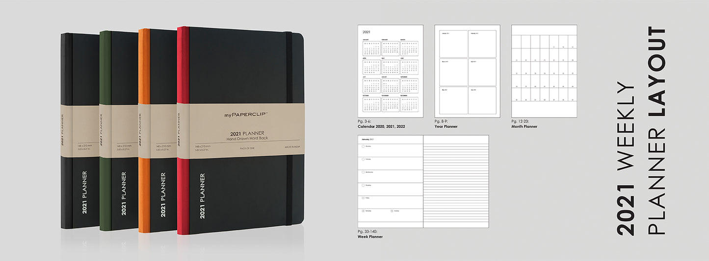 2021 Weekly Planner - D2