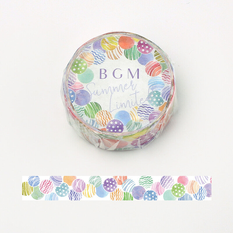 BGM Summer Series Washi Tape