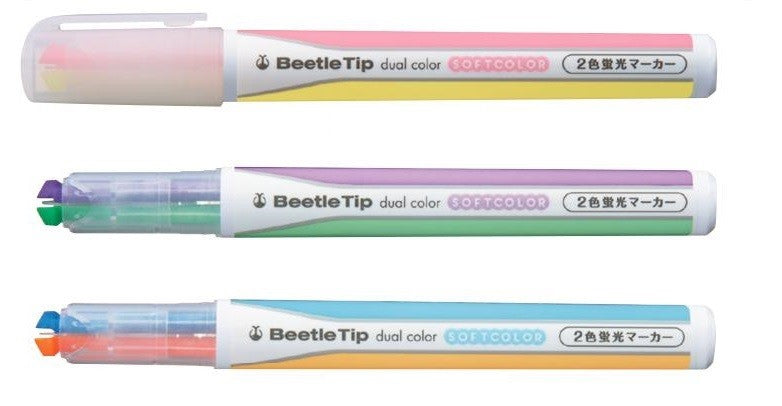 Kokuyo Beetle Tip Dual Tip Highlighter