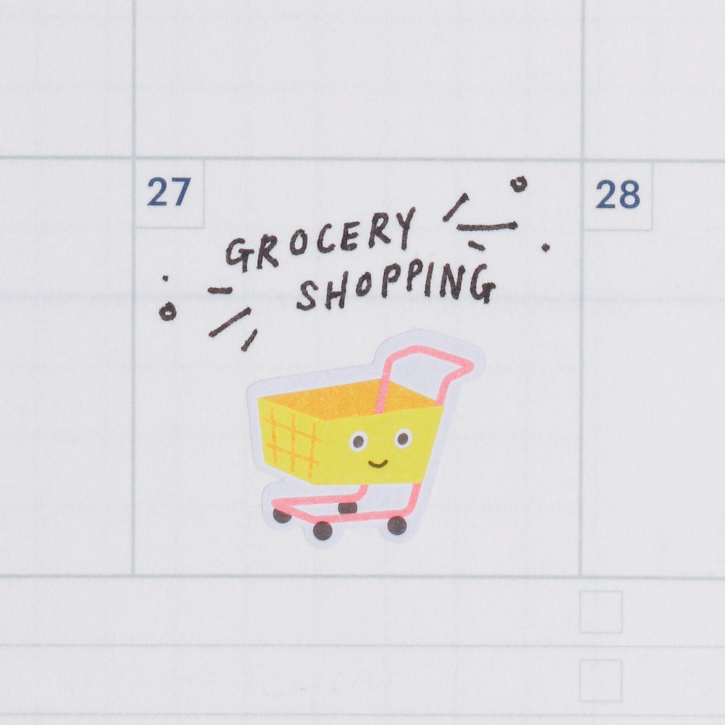 Mossery Stickers- Shopping Cart