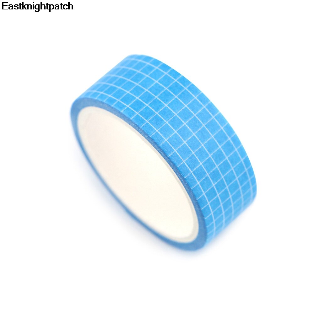 Light Blue Grid Washi Tape