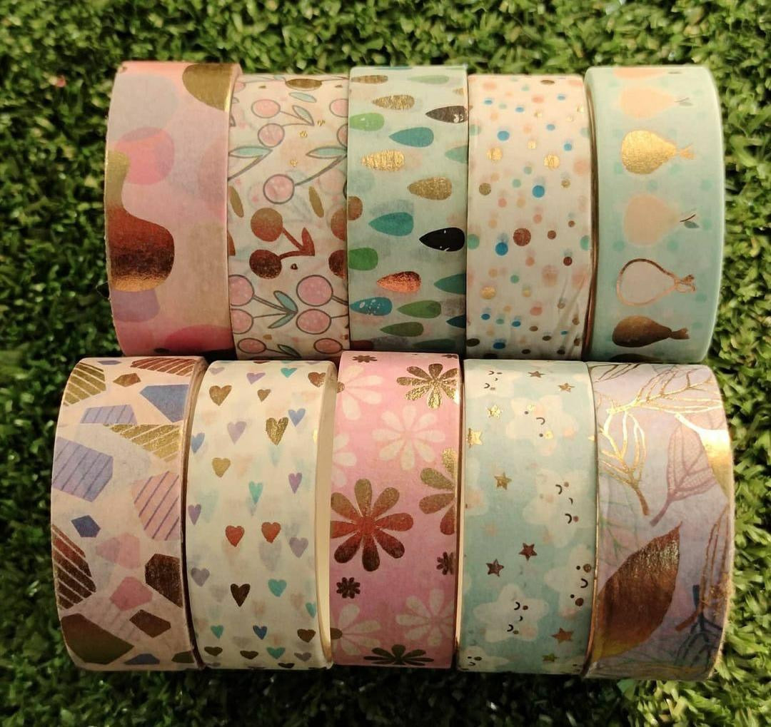 Foiled Washi Tape